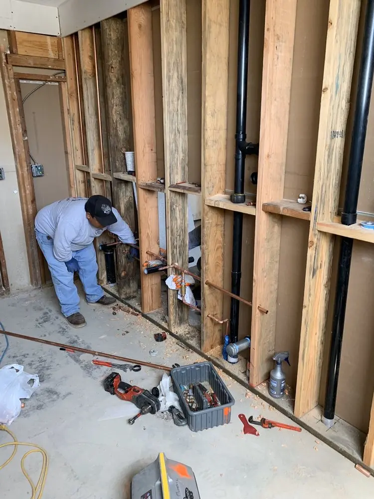 Commercial rough-in plumbing for Gas Line Repair in Sweetwater Estates